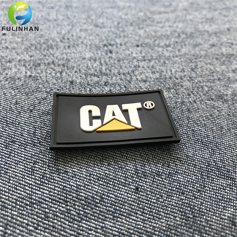 3D Clothing Rubber Badges