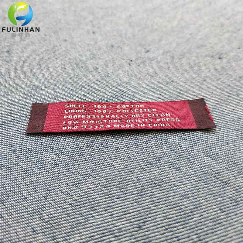 clothes woven label