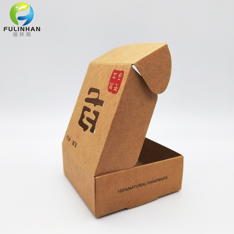 handmade soap kraft paper box