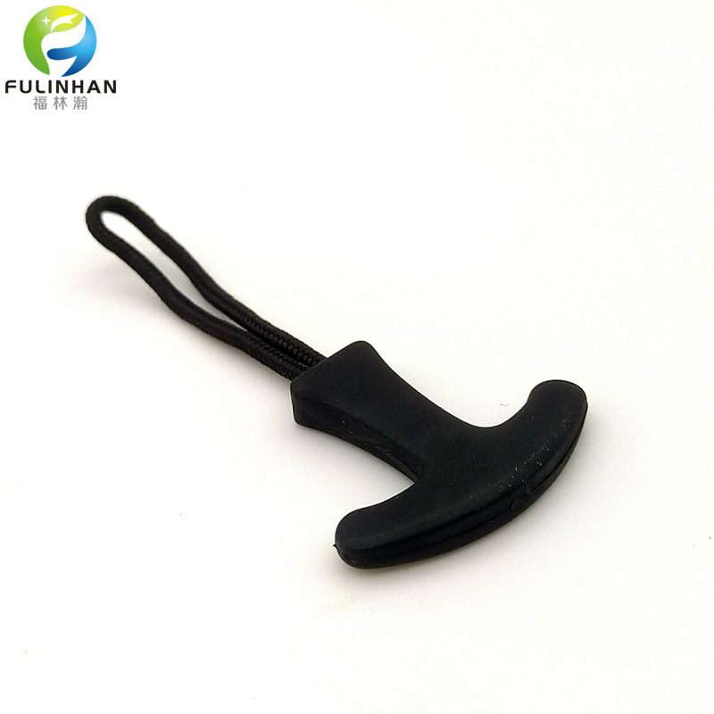 navy zipper puller