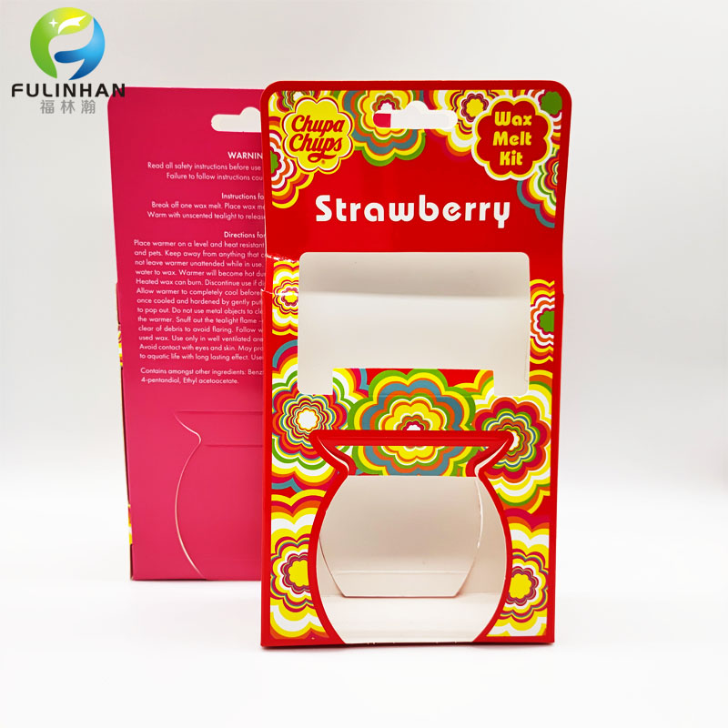 custom packaging box with hole