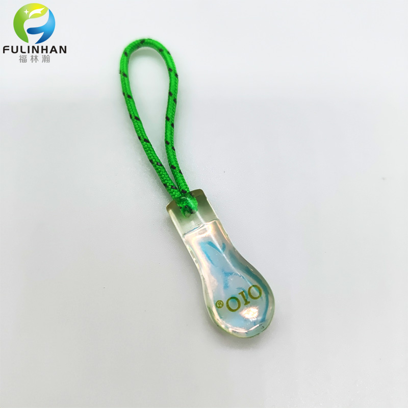 clear zipper pull