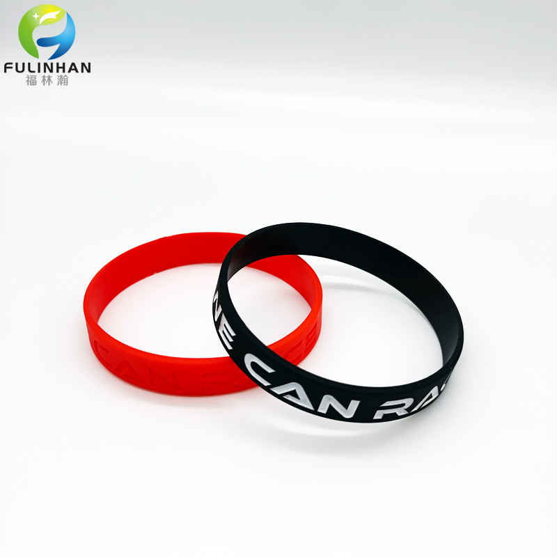 printing logo wristband