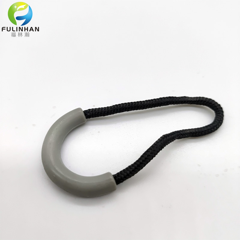 plastic zipper puller