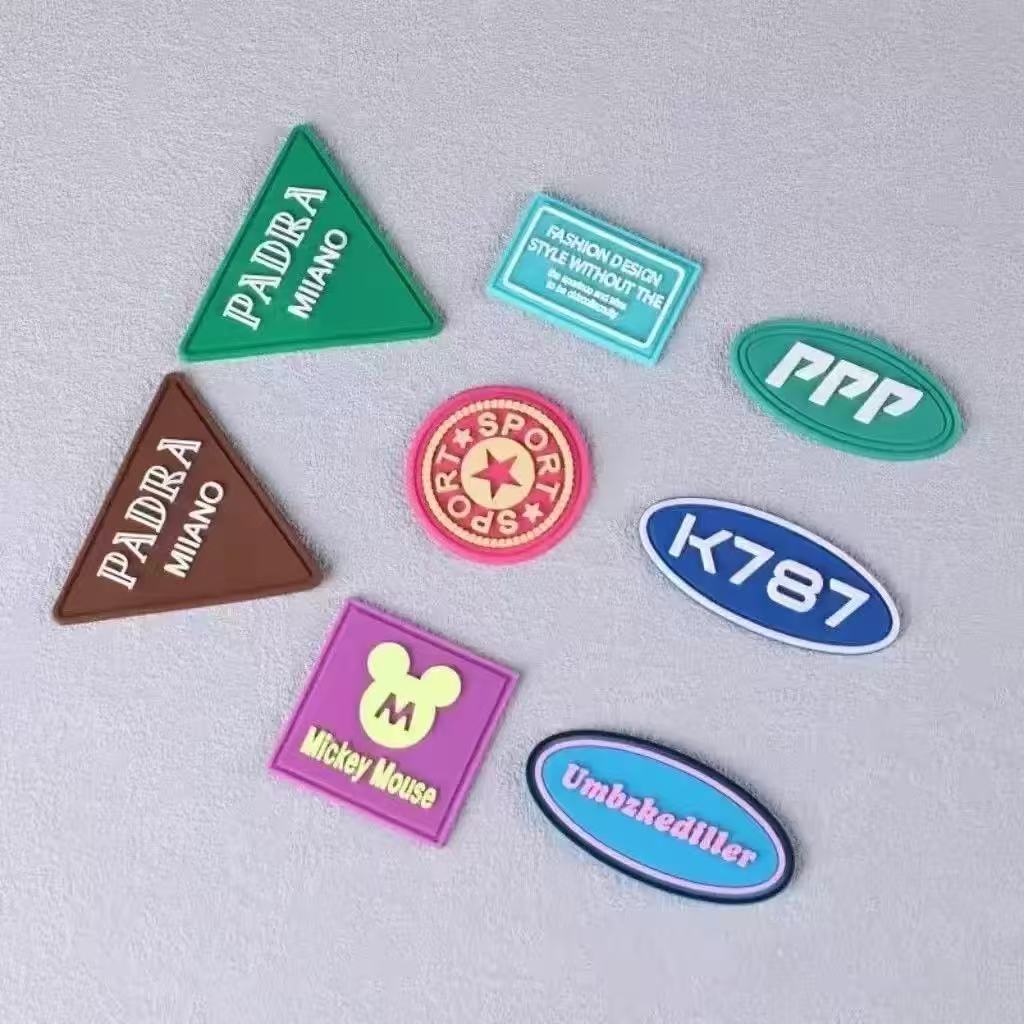 custom badge label transparent patches