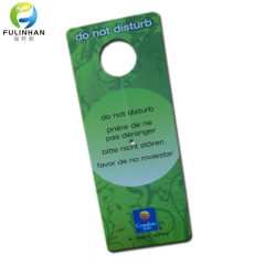 Cardboard Paper Plastic Door Hangers for Hotel