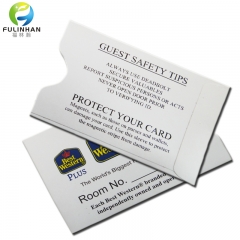 Custom Offset Print Paper Hotel Key Card Holders