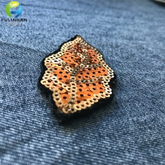 applique embroidery sequin bead patches