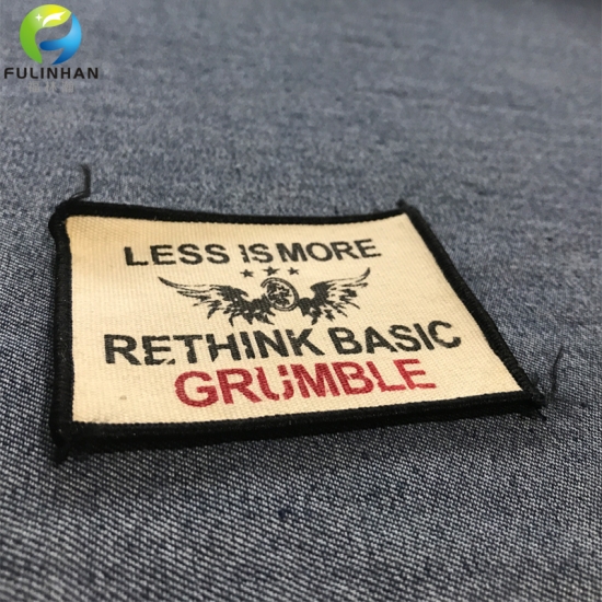 Custom Cotton  Printed Clothing Labels