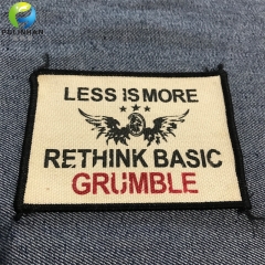 Custom Cotton  Printed Clothing Labels