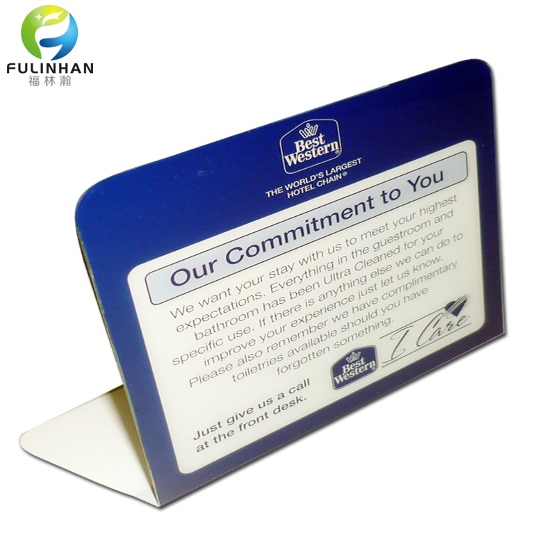 acrylic tent card holders