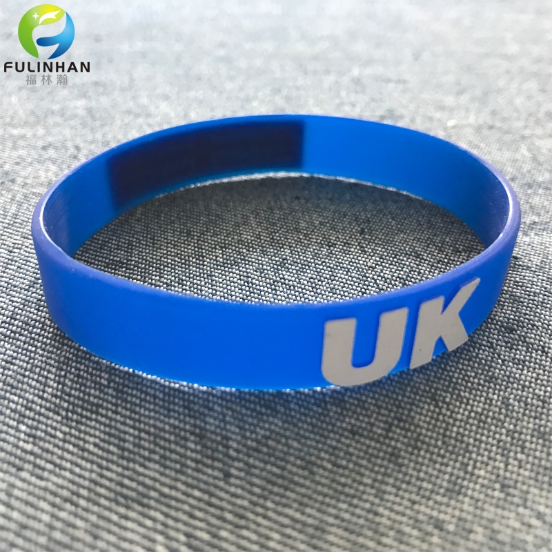 Embossed Silicone Wristbands