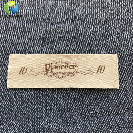 Fabric Canvas Printed Clothing Labels