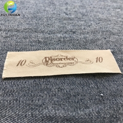 Custom Fabric Canvas Printed Clothing Labels