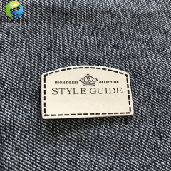 Custom PU Leather Embossed Patches