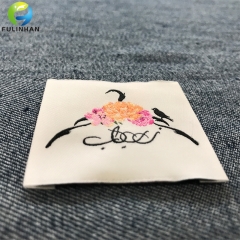 Garment Damask  Woven Labels