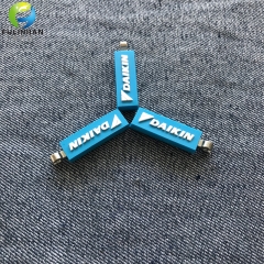 metal pull rubber zipper pullers