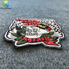 Heat Transfer Backing Embroidered Patches
