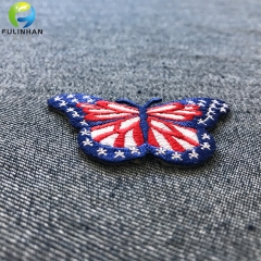 Custom Butterfly Embroidered Patches