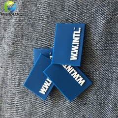 ECO friendly silicone embossed labels