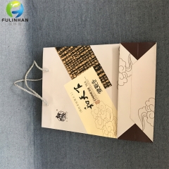 White Paper Bags with handle
