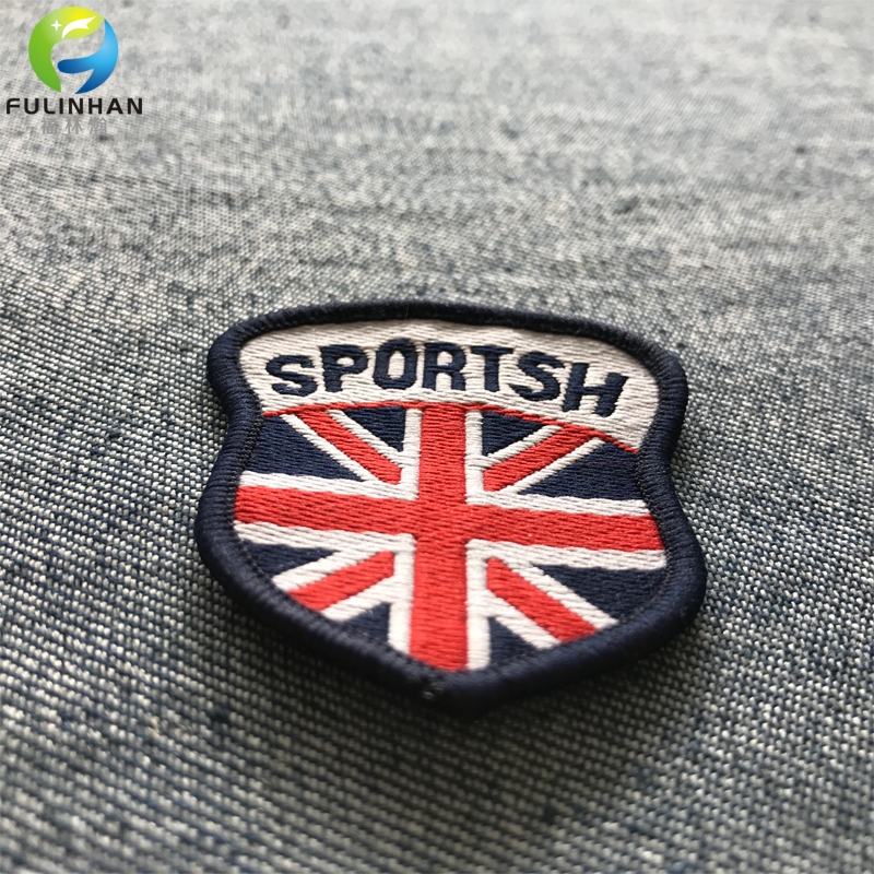 sportswear Woven Patches OEM factory