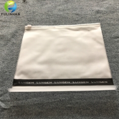 Matt PVC slider zipper Bags