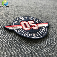 Number LOGO Embroidery Patches for sporstwear