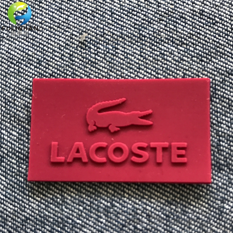 Silicone embossed badges