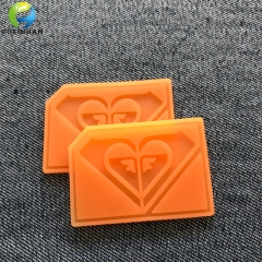 Rubber badges patches