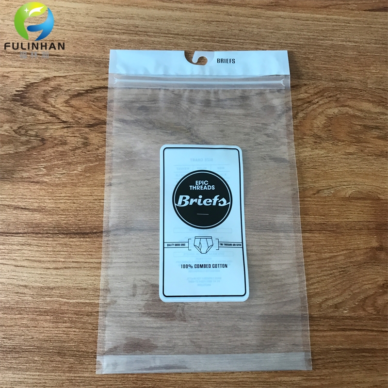 Custom underwear packaging compound bag