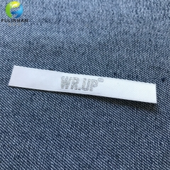 Silver Gliter Woven Labels