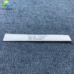 clothes Silver Gliter Woven Label