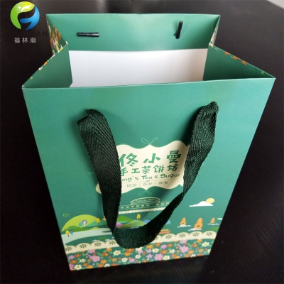 Custom Landmark Shopping Bag for Gift