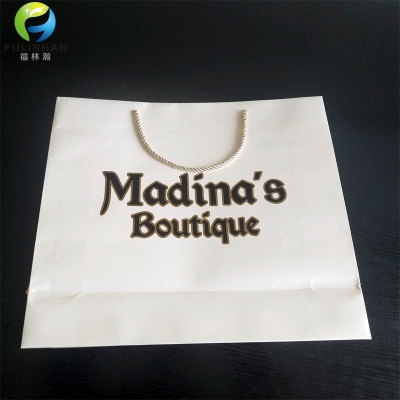 Custom Paper Shopping Bags for Clothes