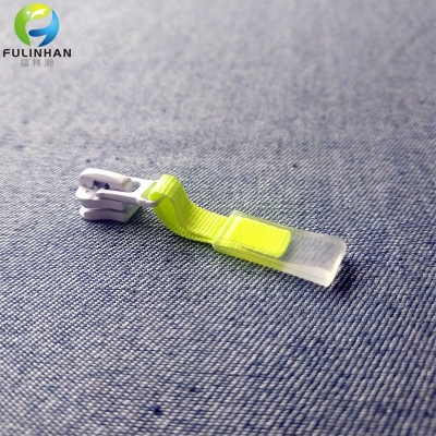 Woven Zipper Pullers with Rubber