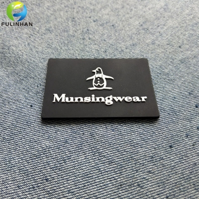 Custom Embossed Logo Rubber Patches