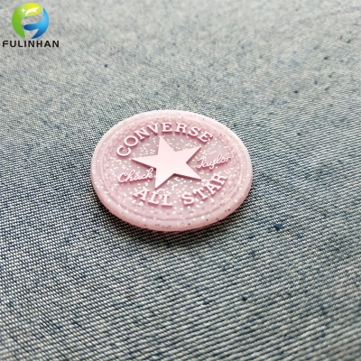 Custom Brand Logo Paillette Rubber Patches
