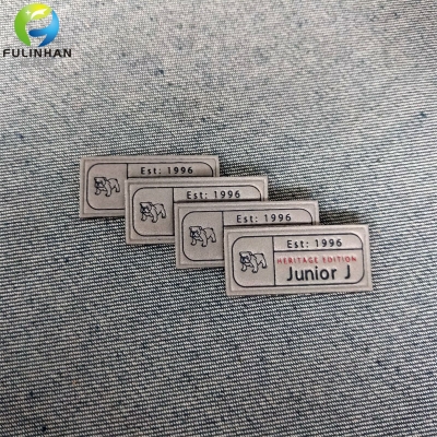 Design Custom Name Leather Reflective Patches
