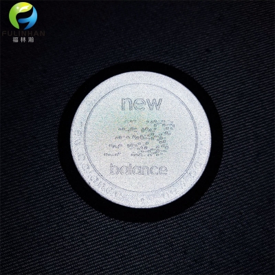 Custom Garment PVC Logo Embossed Reflective Labels