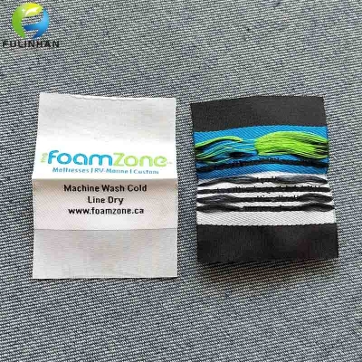Custom Graments Brand Name Woven Labels