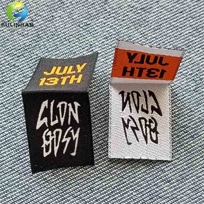 Fashion Designer Woven Labels for T-shirts