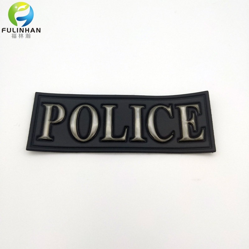 police reflective patch