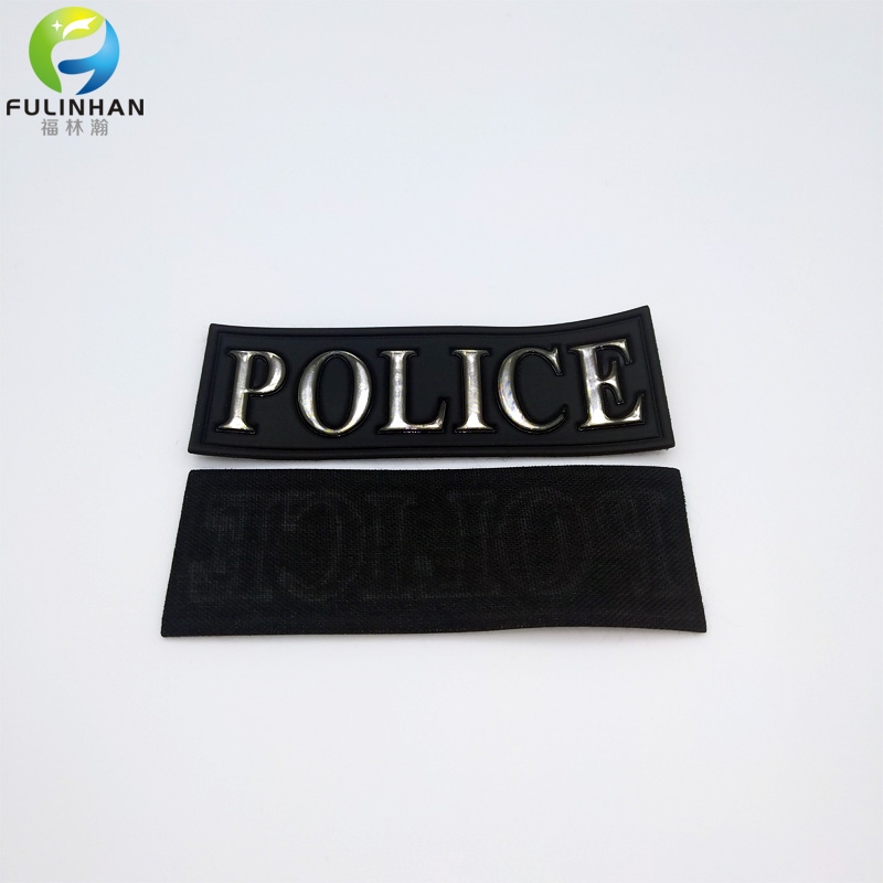 police reflective patch