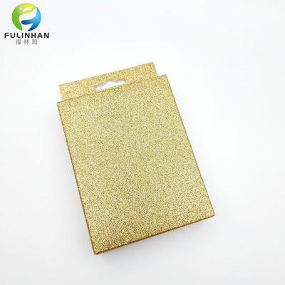 Gold Glitter Gift Box