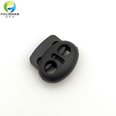 2 Holes Button Spring Lock Stopper