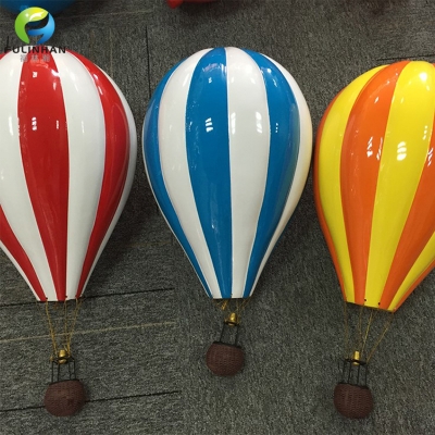 Plastic Material Hot Air Balloon Decoration for Window Display