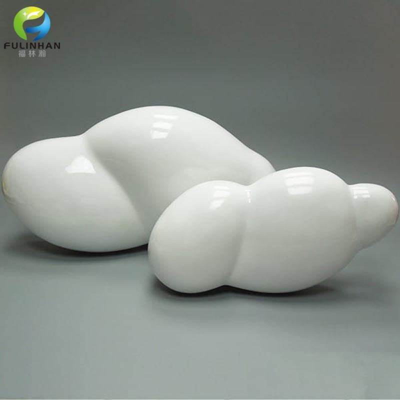 Fiberglass White Cloud Visual Display Props