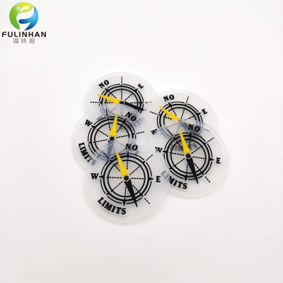 Wholesale Custom Bags Transparent Rubber Badges