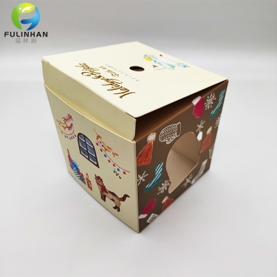 Printed Cube Gift Packaging Boxes